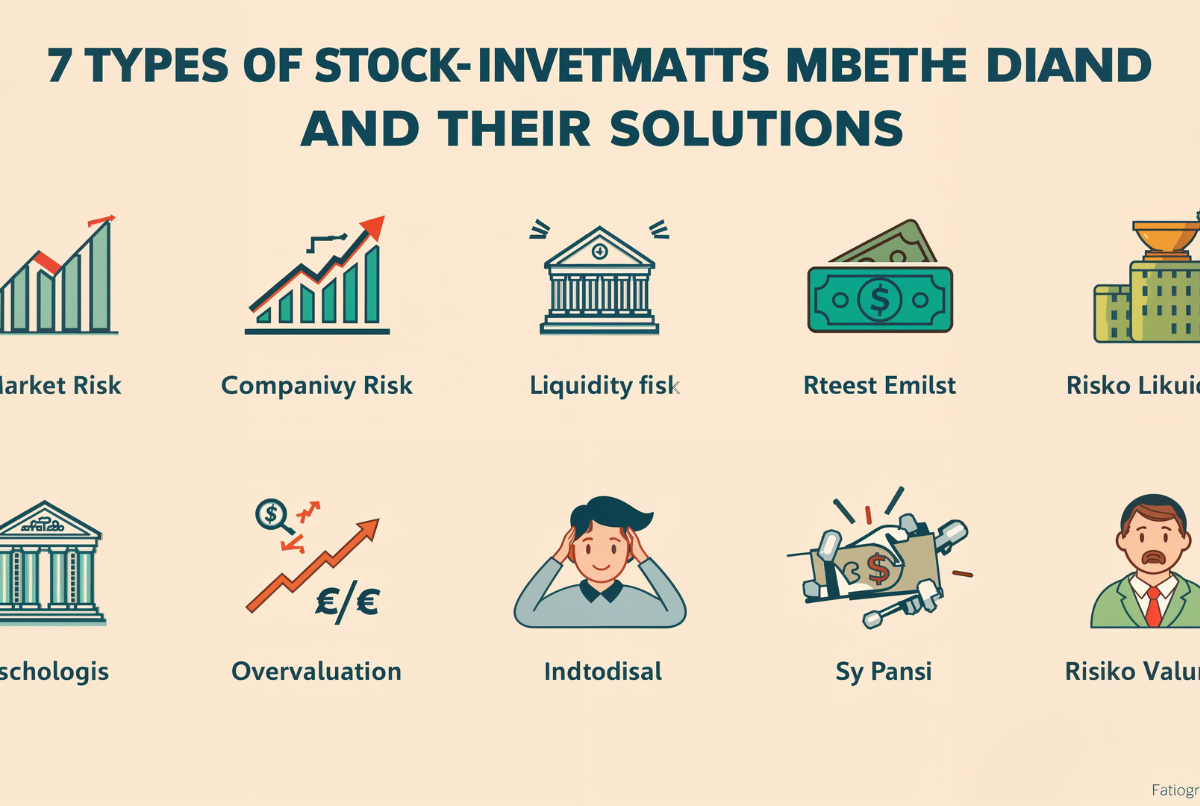 7 Jenis Risiko Investasi Saham dan Solusinya